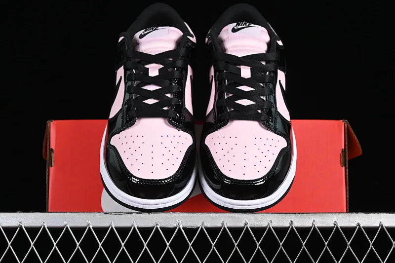 All categories Nk SB Dunk series Nk SB Dunk Low low-top sneakers Nk Dunk Low "Pink Black" black pink SB low-top sports and leisure sneakers DJ9955-600